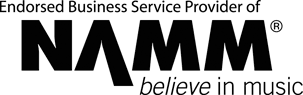 Endorsed Business Service Provider of NAMM
