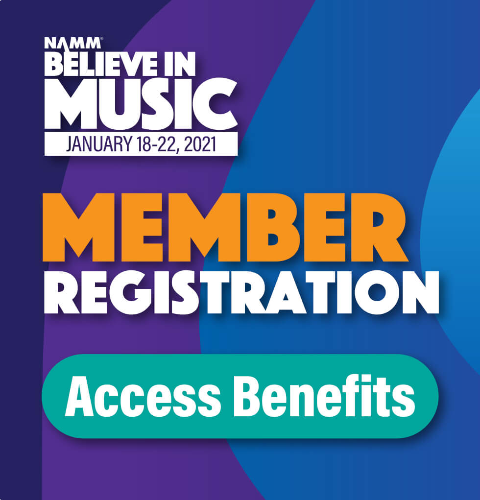 Member Registration for Believe in Music Week