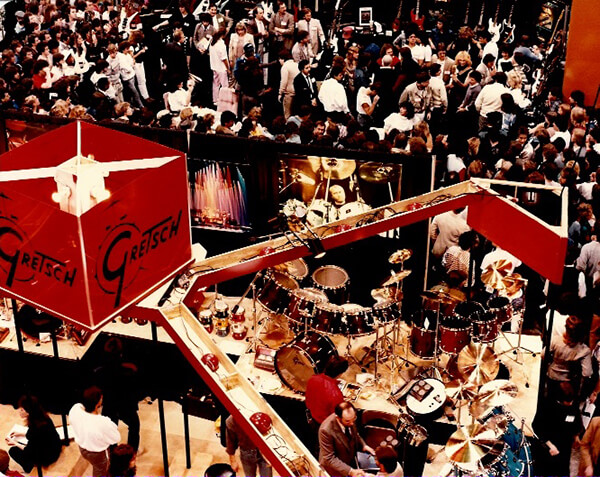 The NAMM Show in 1985
