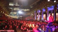 RSO: Richie Sambora + Orianthi give a stellar rock performance on The NAMM Nissan Grand Plaza Stage Thursday evening