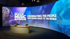 Believe in Music studio stage